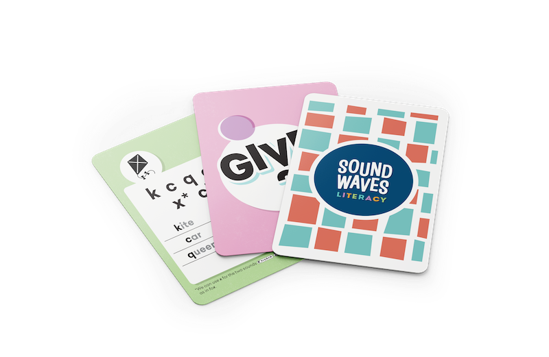 Sound Waves Spelling - Standard Sound Box Playing Cards