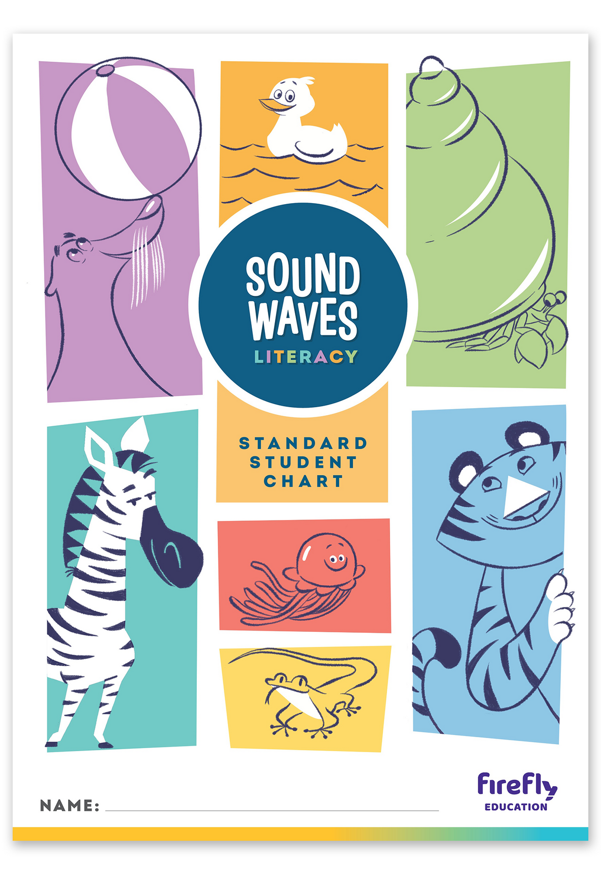Sound Waves Spelling - Standard Student Chart