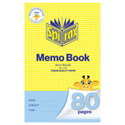 Spirax 222 Memo Book 165 x 100mm 80 Page 8mm (Pack of 20)