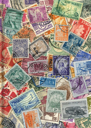 Travel Journal - Vintage Stamp