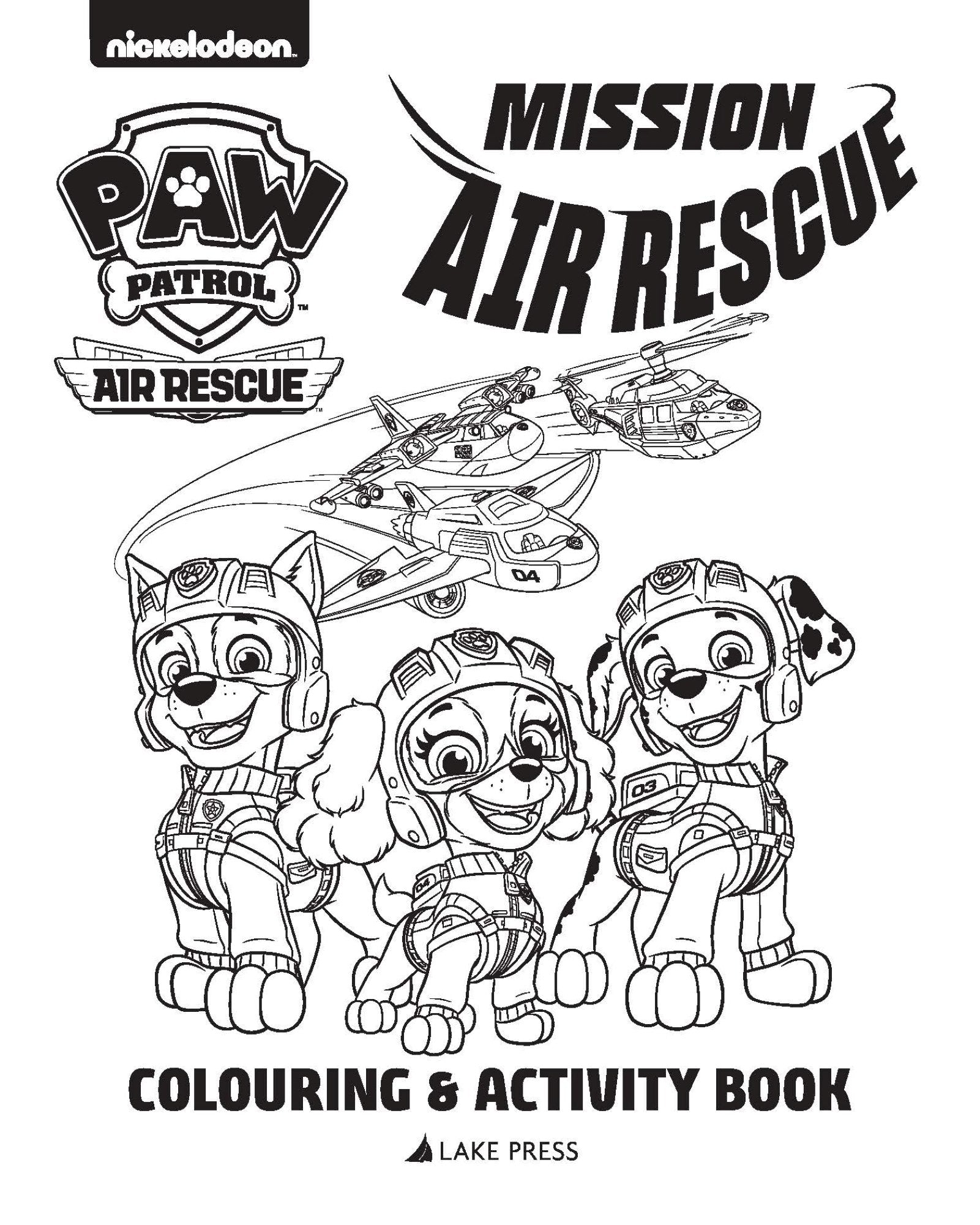PAW Patrol - Activity Fun Pack - Mission Air Rescue — inside page 3