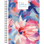 Deluxe Secondary 6-Period Weekly Planner 2027 - Summer Blossom - A4, Wiro Bound — Createl 2523V — image 1
