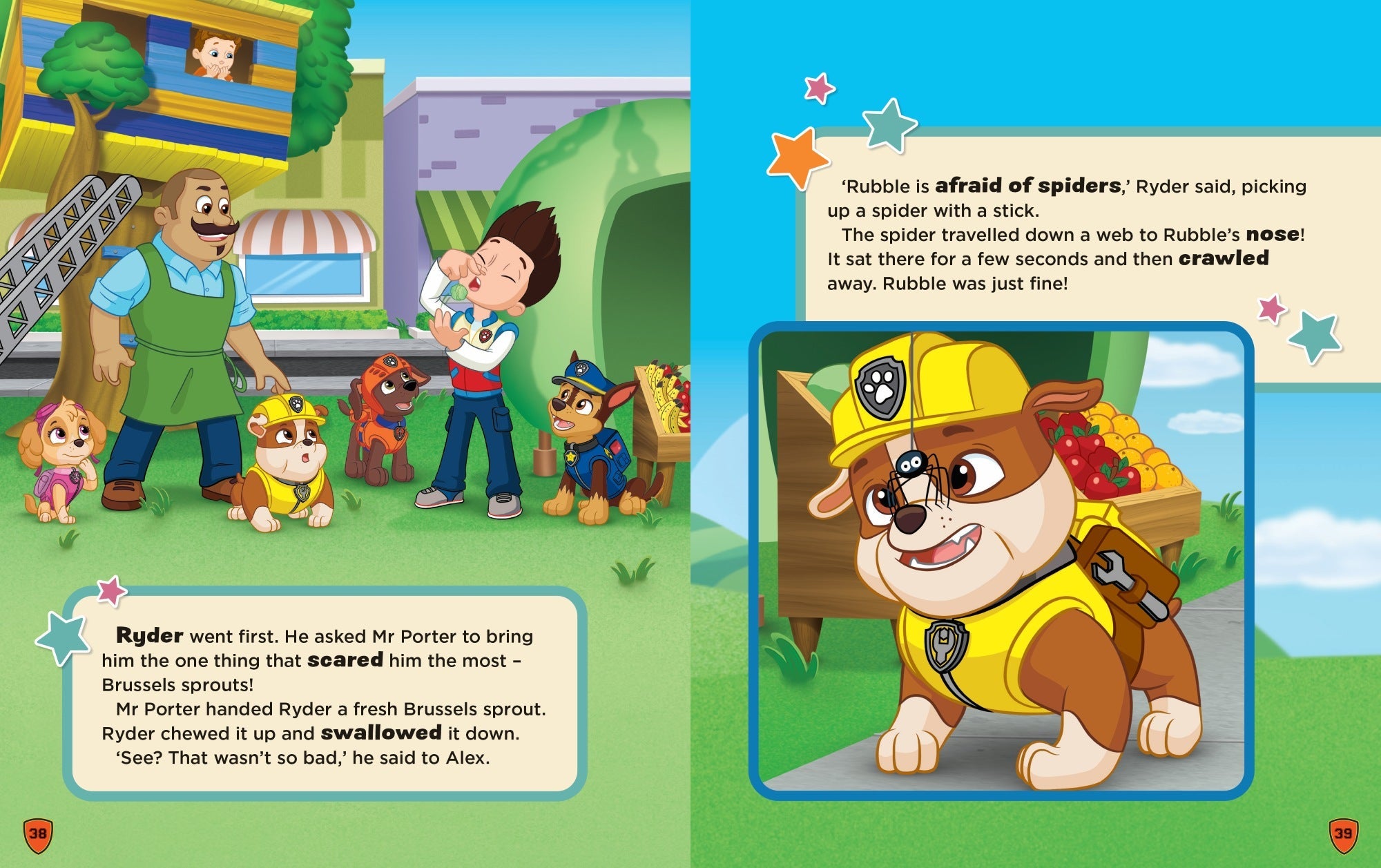 PAW Patrol - Treasury of Stories Vol. 5 - Be Brave! — inside page 2
