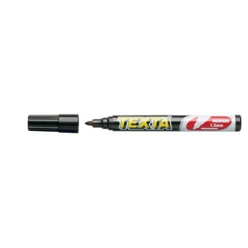 Texta Marker - B10 Permanent (Bullet): Black (Single)