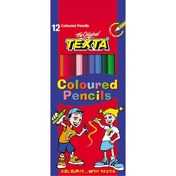 Texta Coloured Pencil - Pack of 12