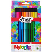Texta Markers - Nylorite: Assorted (Box of 36)