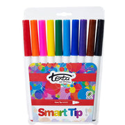 Texta Markers - Smart Tip: Assorted (Pack of 10)