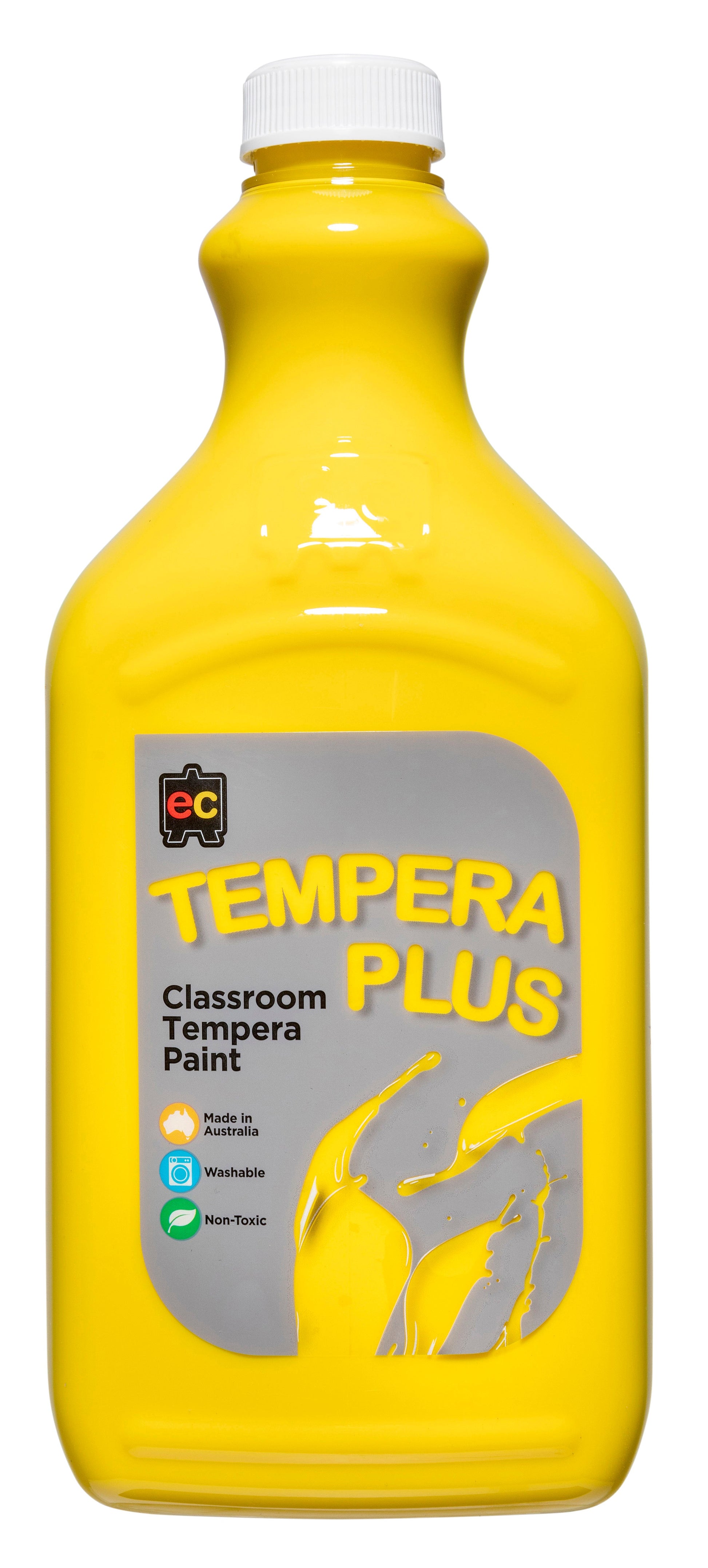Tempera Plus Classroom Paint 2L - Brilliant Yellow