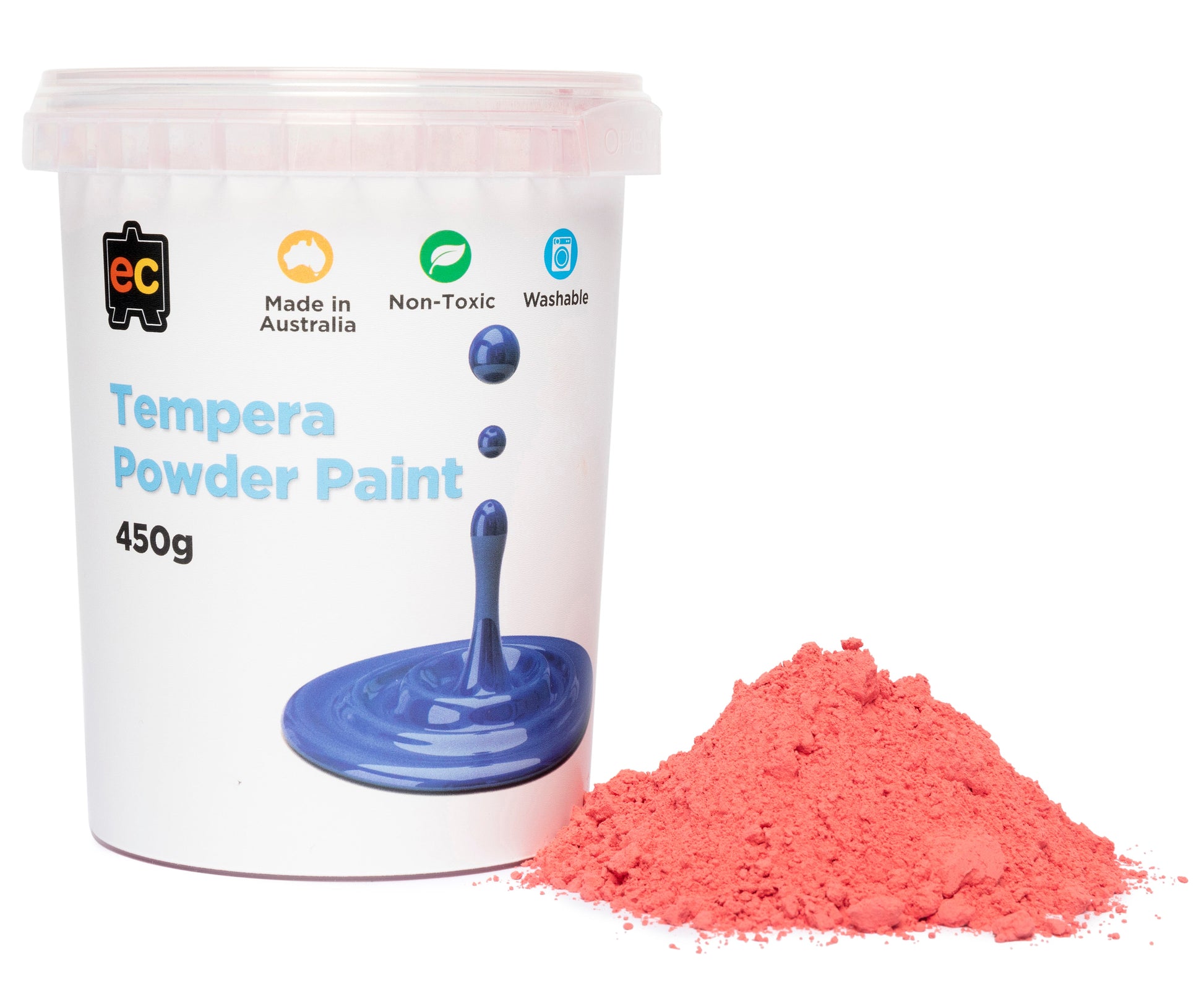 Tempera Powder 450gm - Red