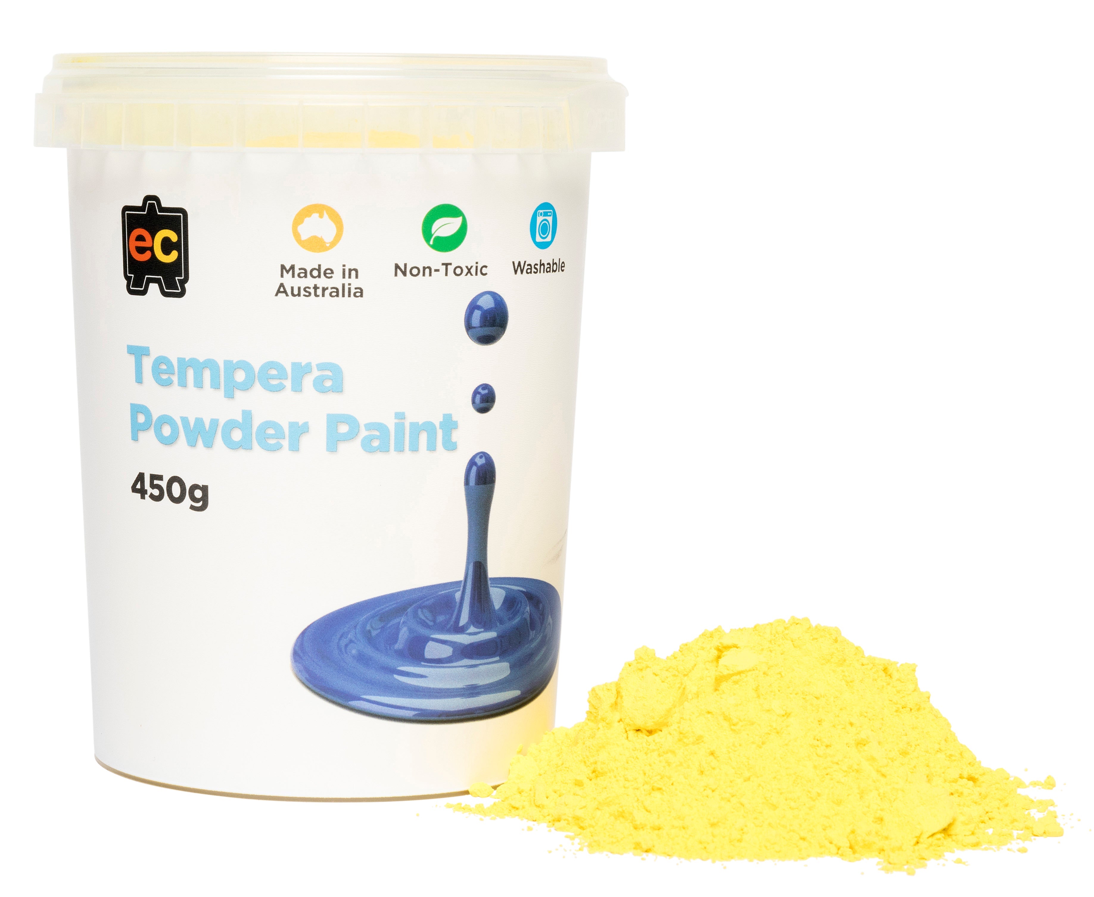 Tempera Powder 450gm - Yellow