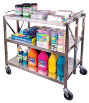 Classroom Foldable Metal Trolley
