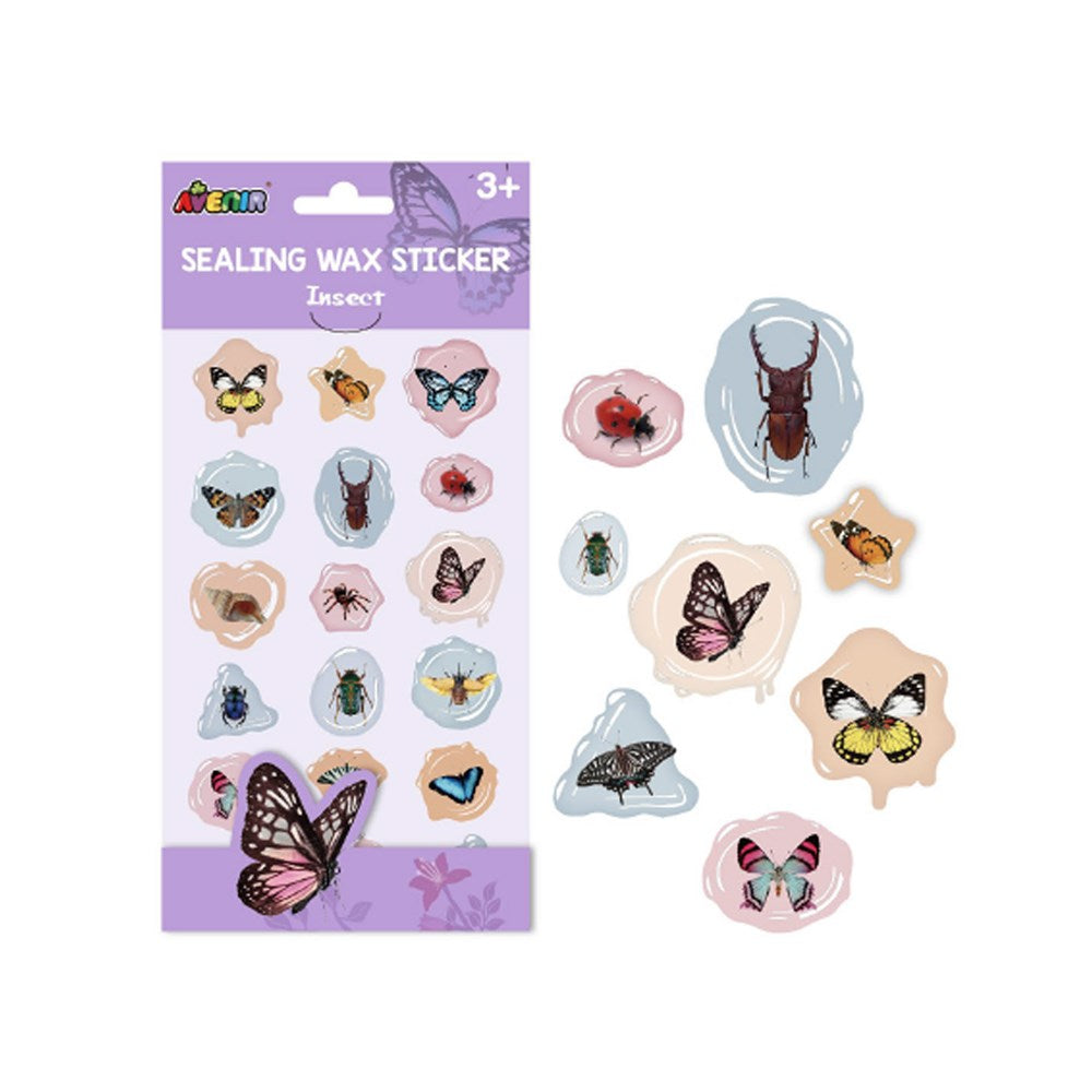 Avenir Sealing Wax Stickers - Insect