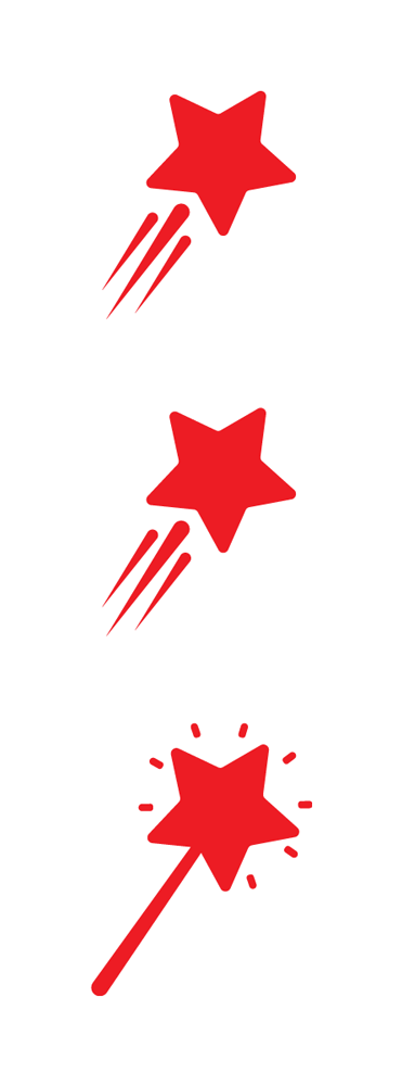 Two Stars and a Wish - Teacher's Stamp