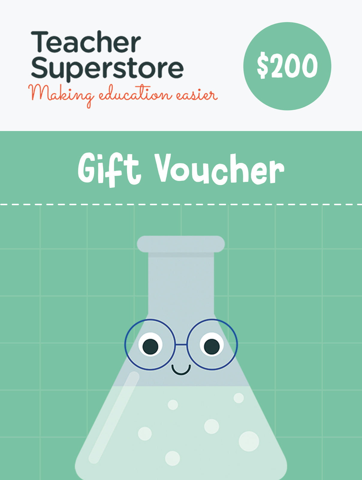 Teacher Superstore $200 Gift Voucher