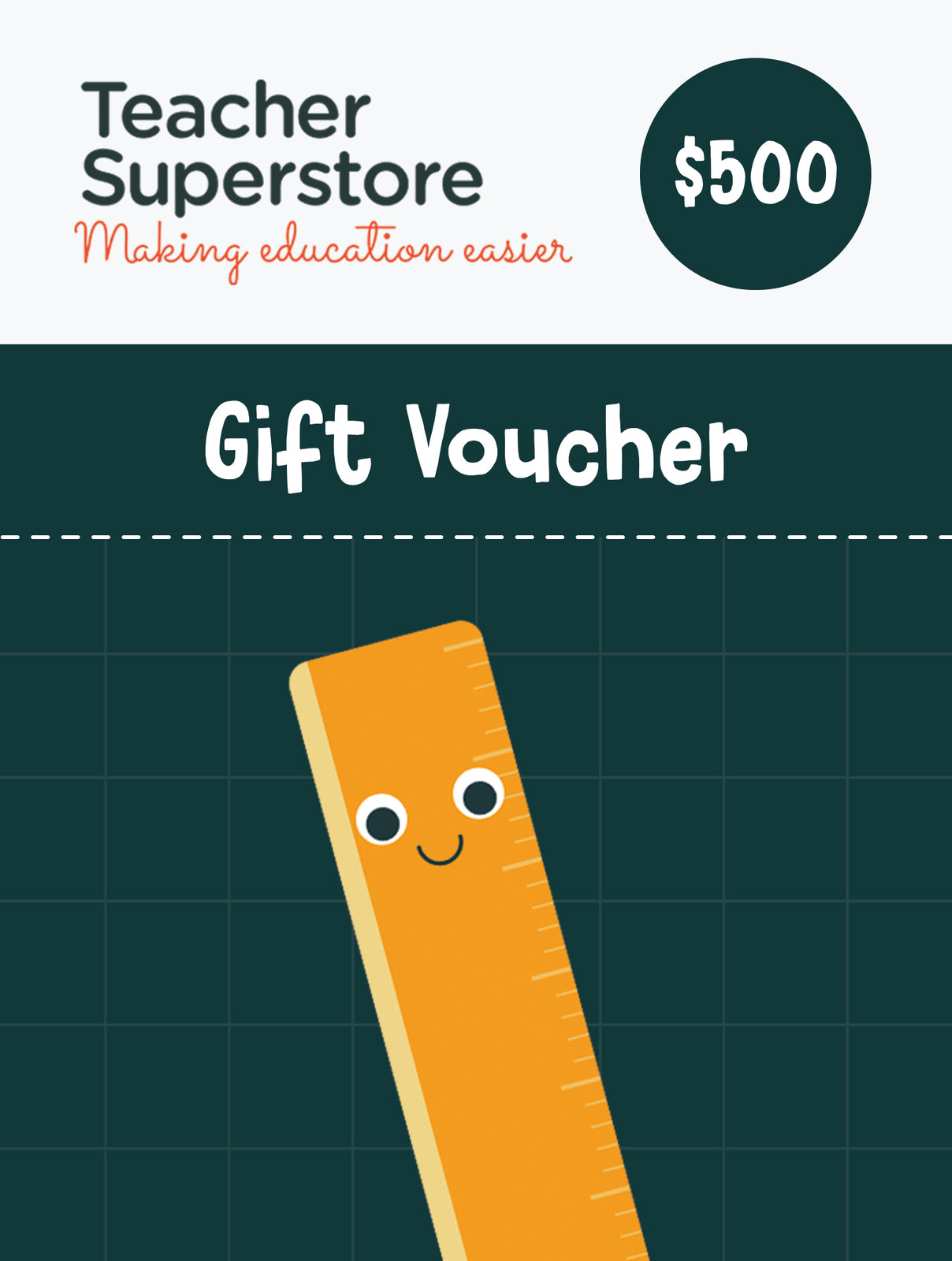 Teacher Superstore $500 Gift Voucher