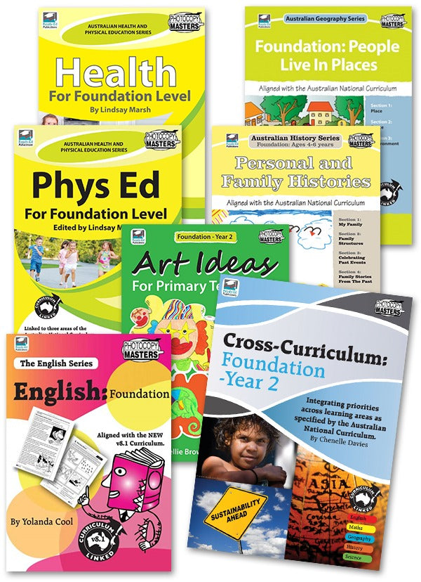 Australian Curriculum BLM Super Pack 3 - Foundation