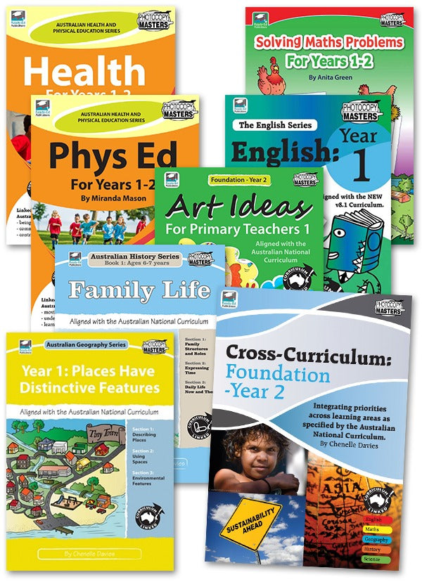 Australian Curriculum BLM Super Pack 3 - Year 1
