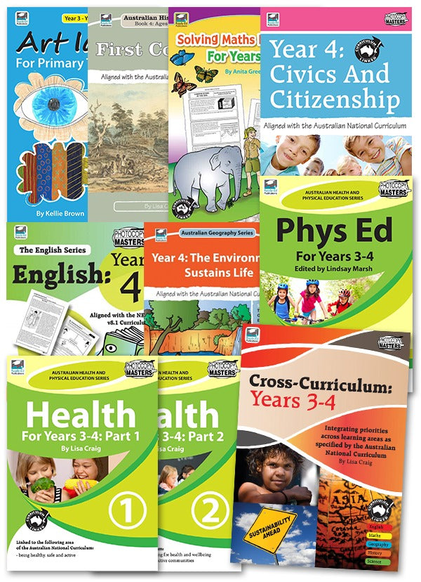 Australian Curriculum BLM Super Pack 3 - Year 4
