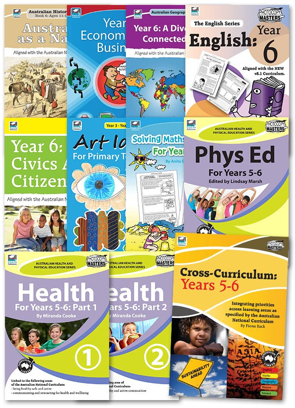 Australian Curriculum BLM Super Pack 3 - Year 6