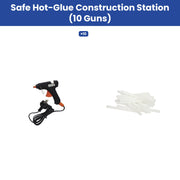 Safe Hot-Glue Construction Station (10 Guns)