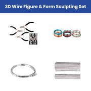 3D Wire Figure & Form Sculpting Set