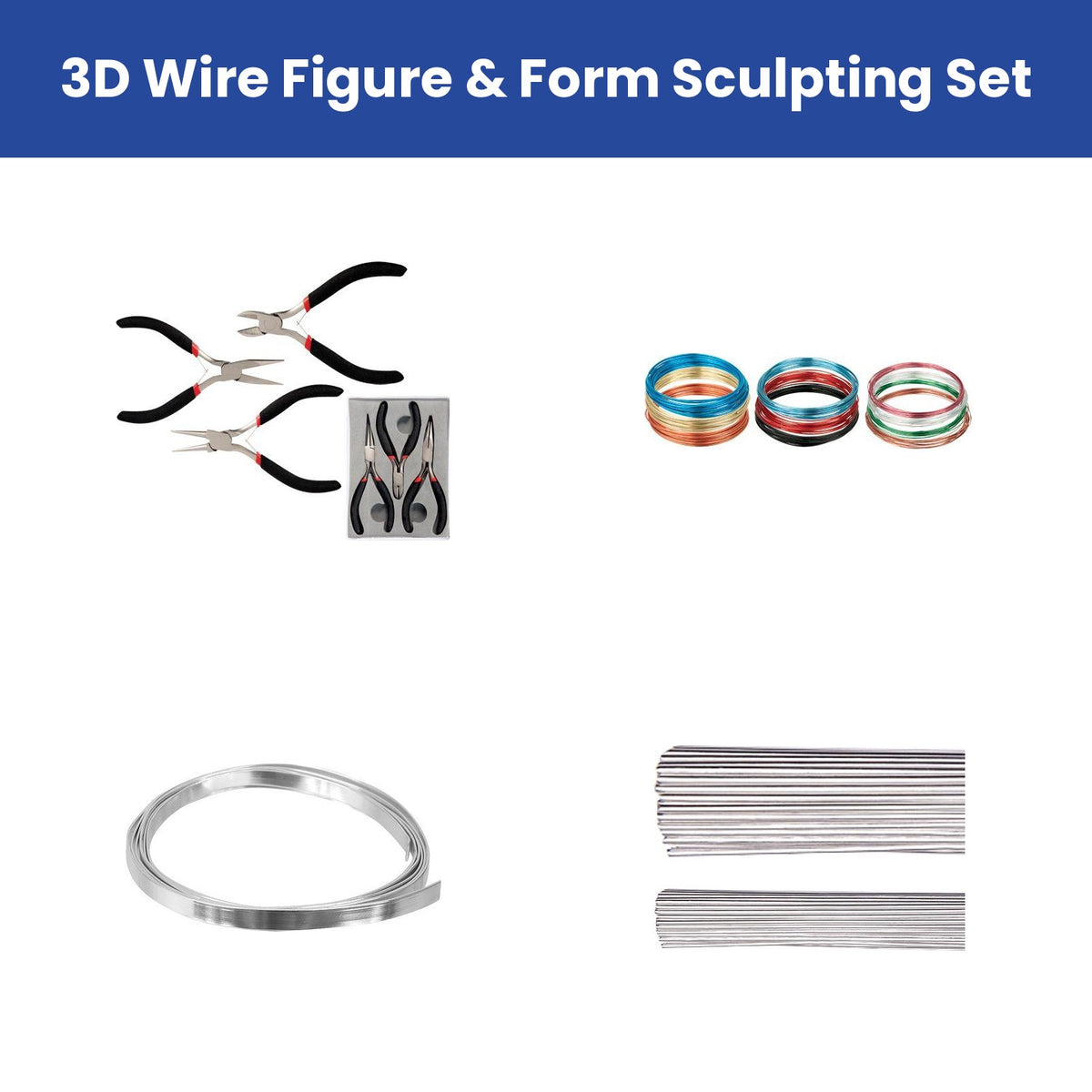 3D Wire Figure & Form Sculpting Set