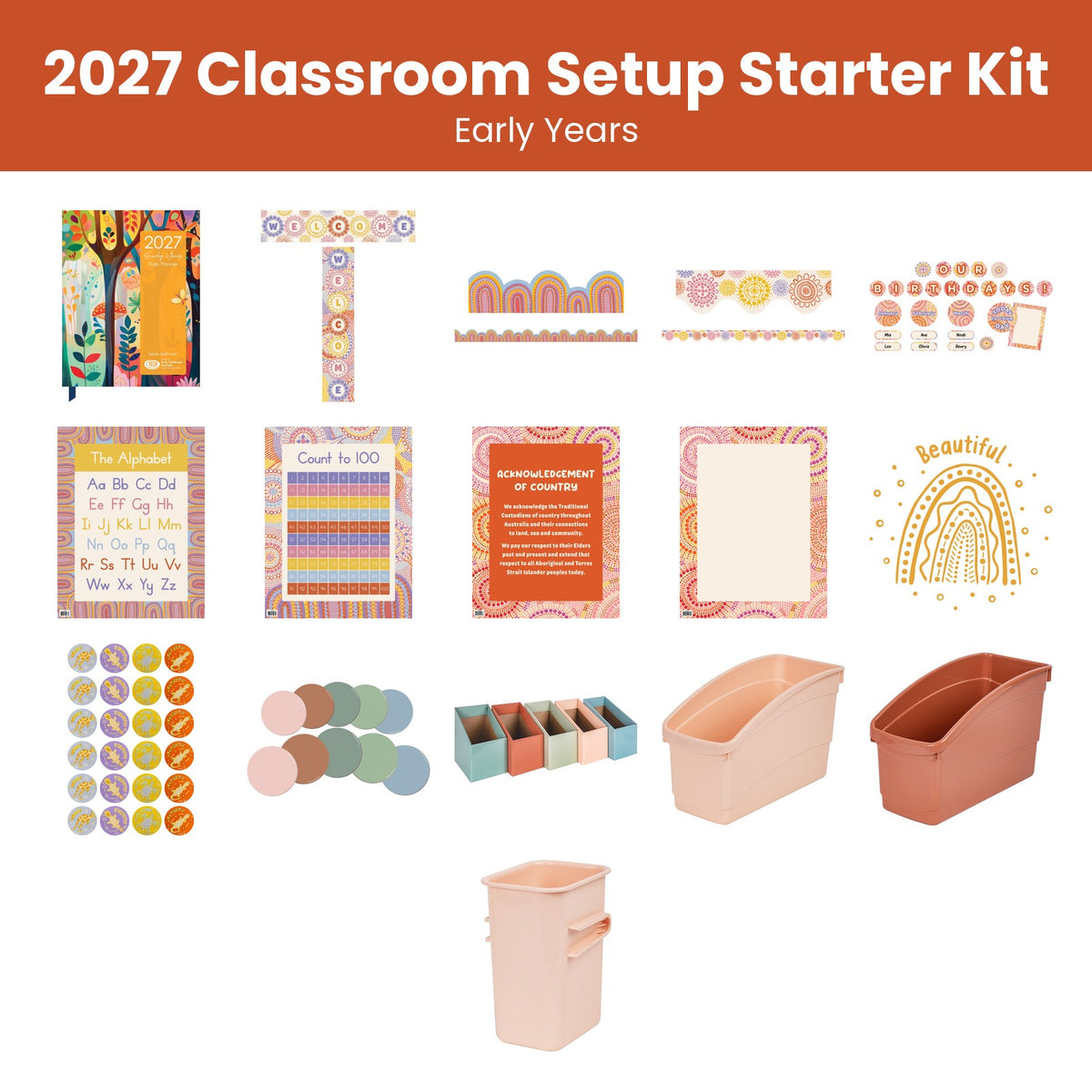 2027 Early Years Classroom Setup Starter Kit