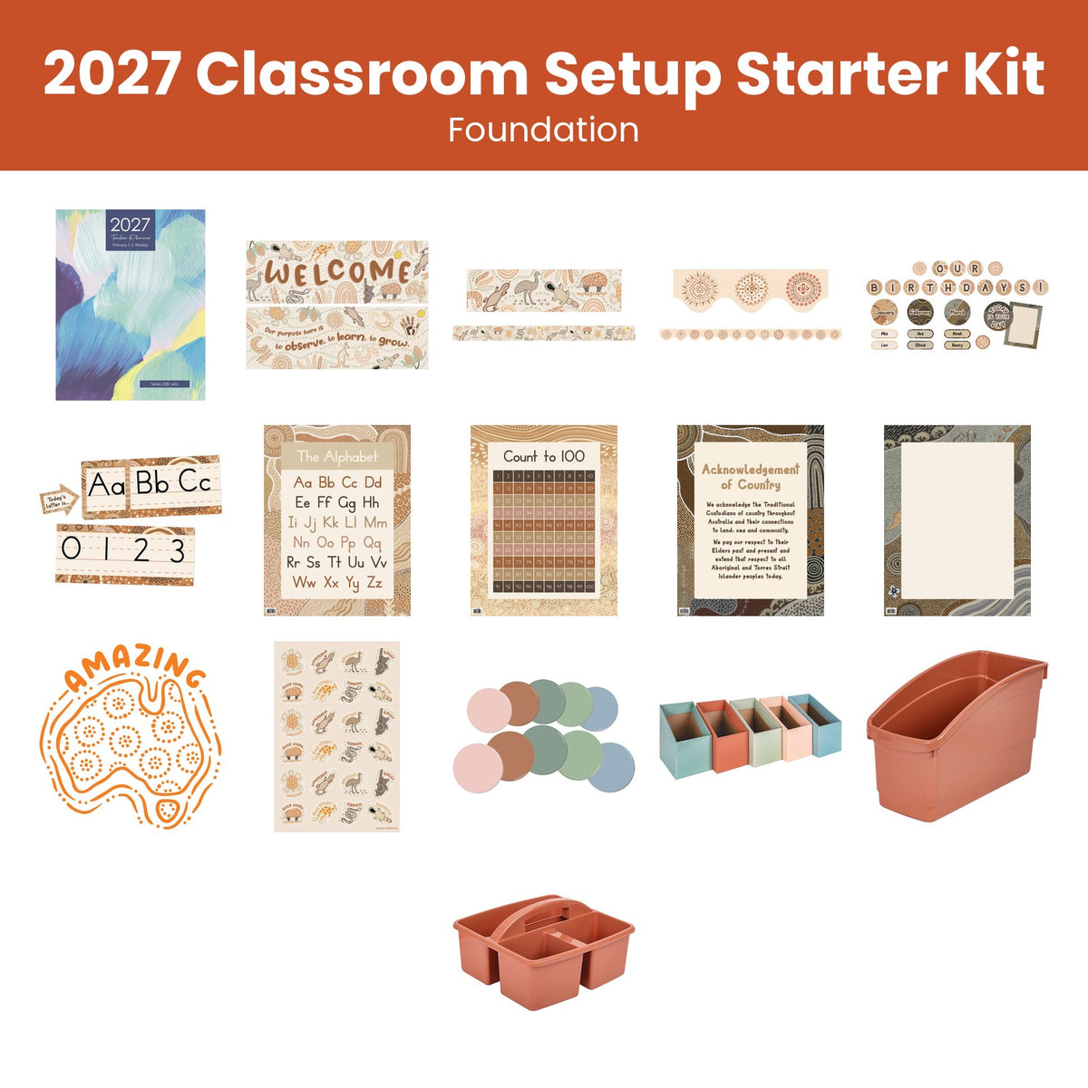 2027 Foundation Classroom Setup Starter Kit