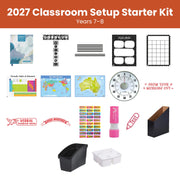 2027 Years 7–8 Classroom Setup Starter Kit