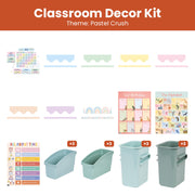 Pastel Crush Classroom Decor Kit