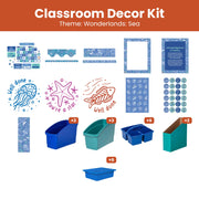 Wonderlands Sea Classroom Decor Kit