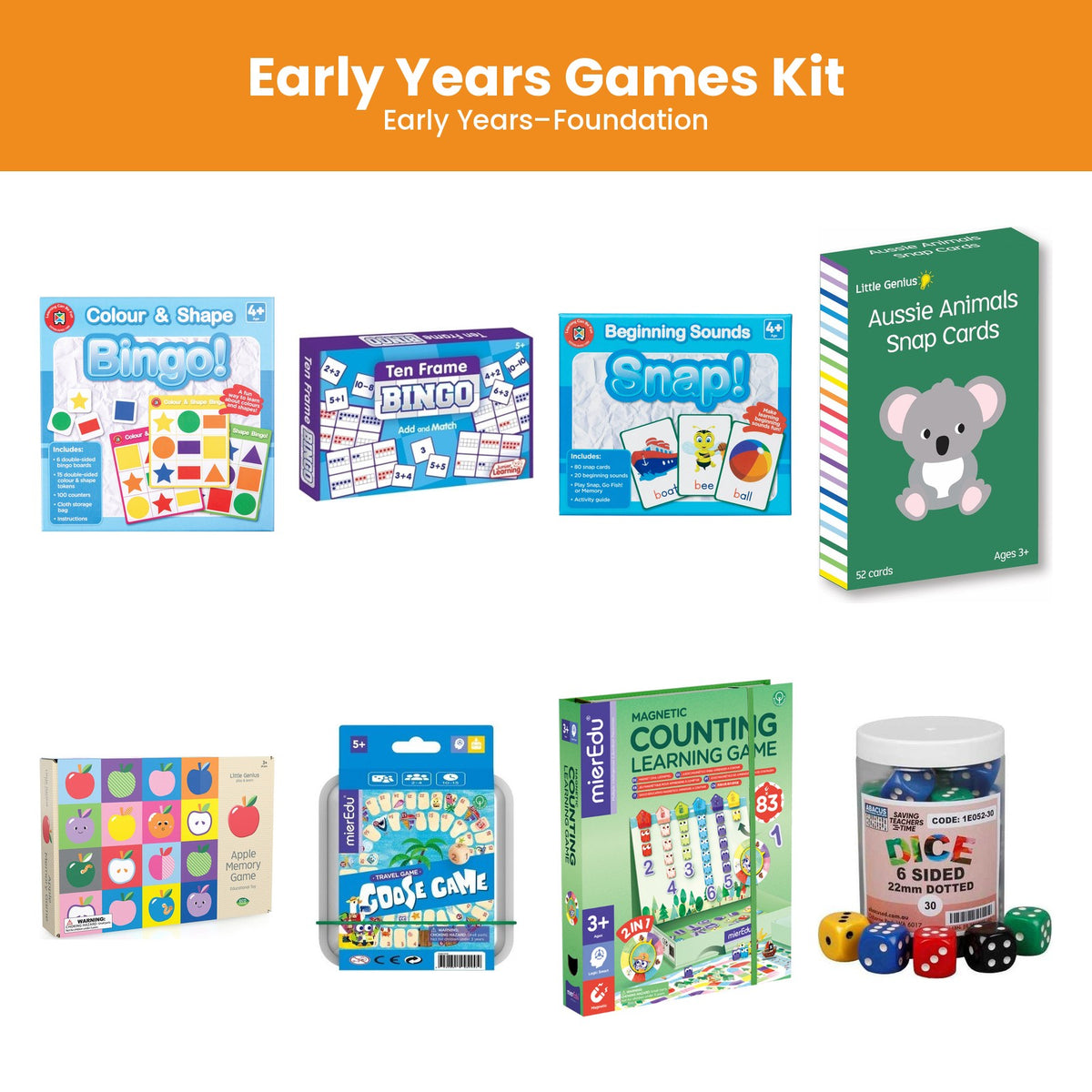 Early Years Games Kit (Early Years–Foundation)