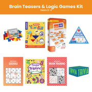 Brain Teasers & Logic Games Kit (Years 3–4)