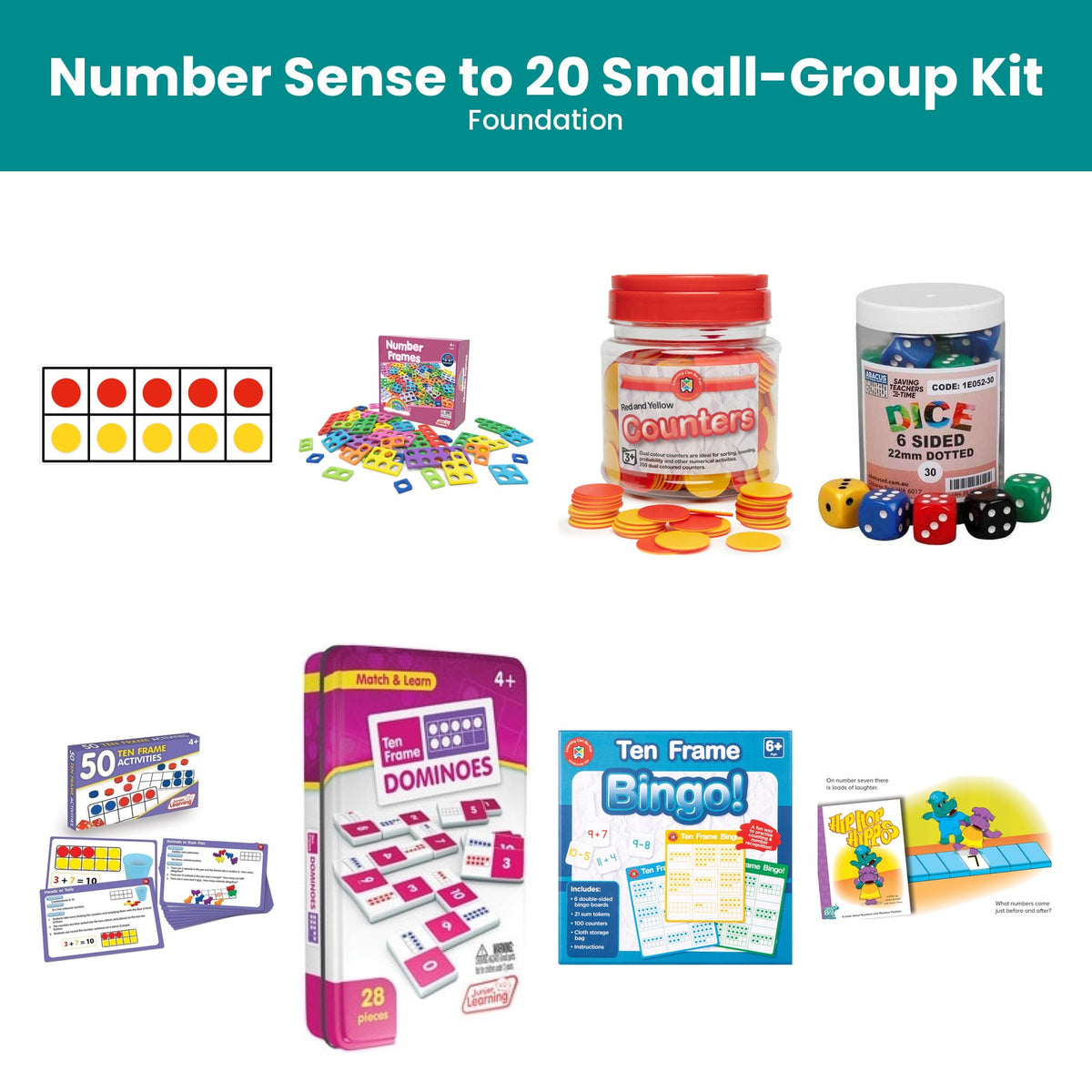 Number Sense to 20 Small-Group Kit (Foundation)