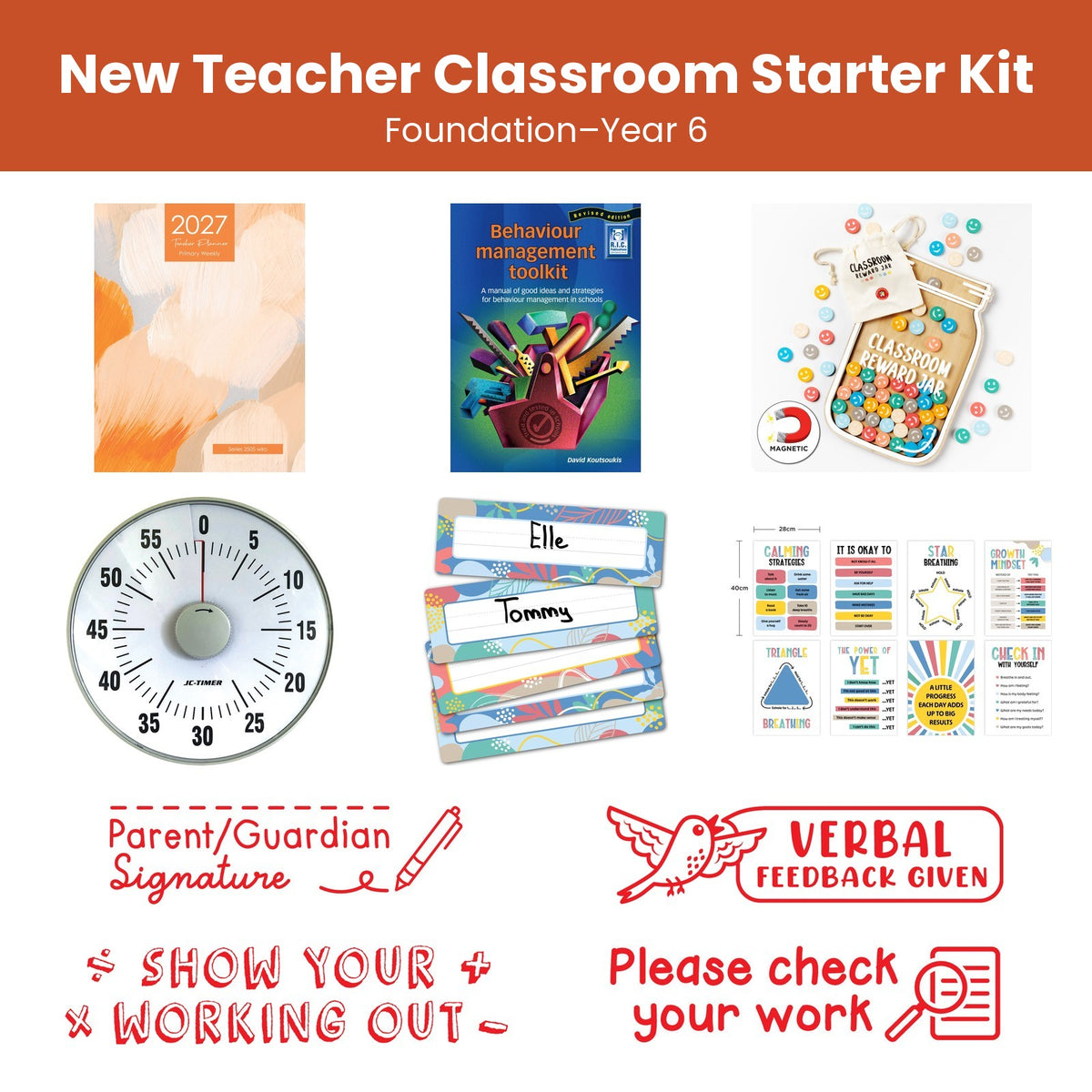 New Teacher Classroom Starter Kit (Foundation–Year 6)