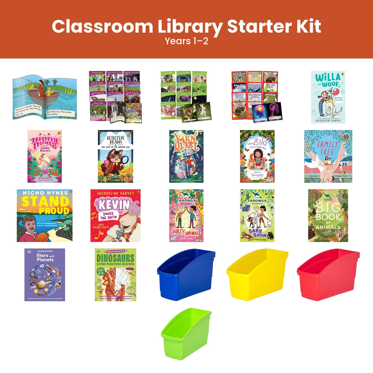 Classroom Library Starter Kit (Years 1–2)
