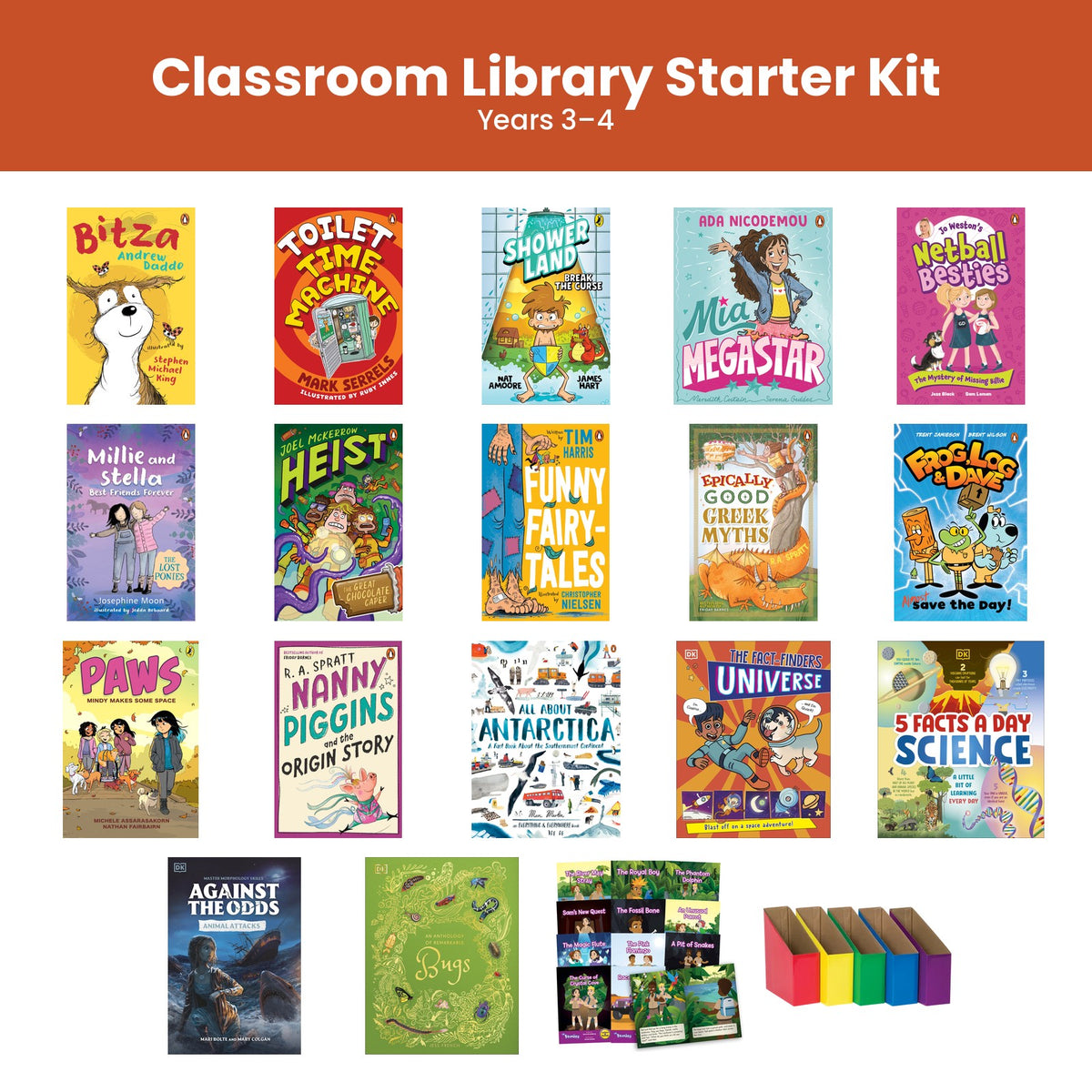 Classroom Library Starter Kit (Years 3–4)