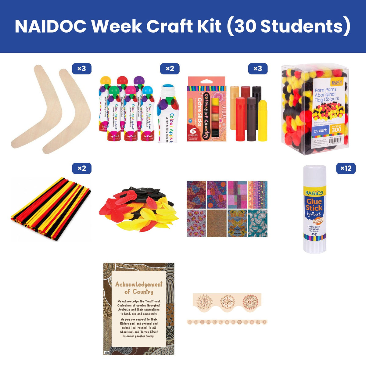 NAIDOC Week Craft Kit (30 Students)