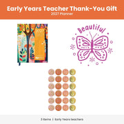 Early Years Teacher Thank-You Gift – 2027 Planner