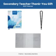 Secondary Teacher Thank-You Gift – 2027 Planner