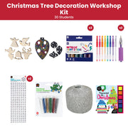Christmas Tree Decoration Workshop Kit (30 Students)