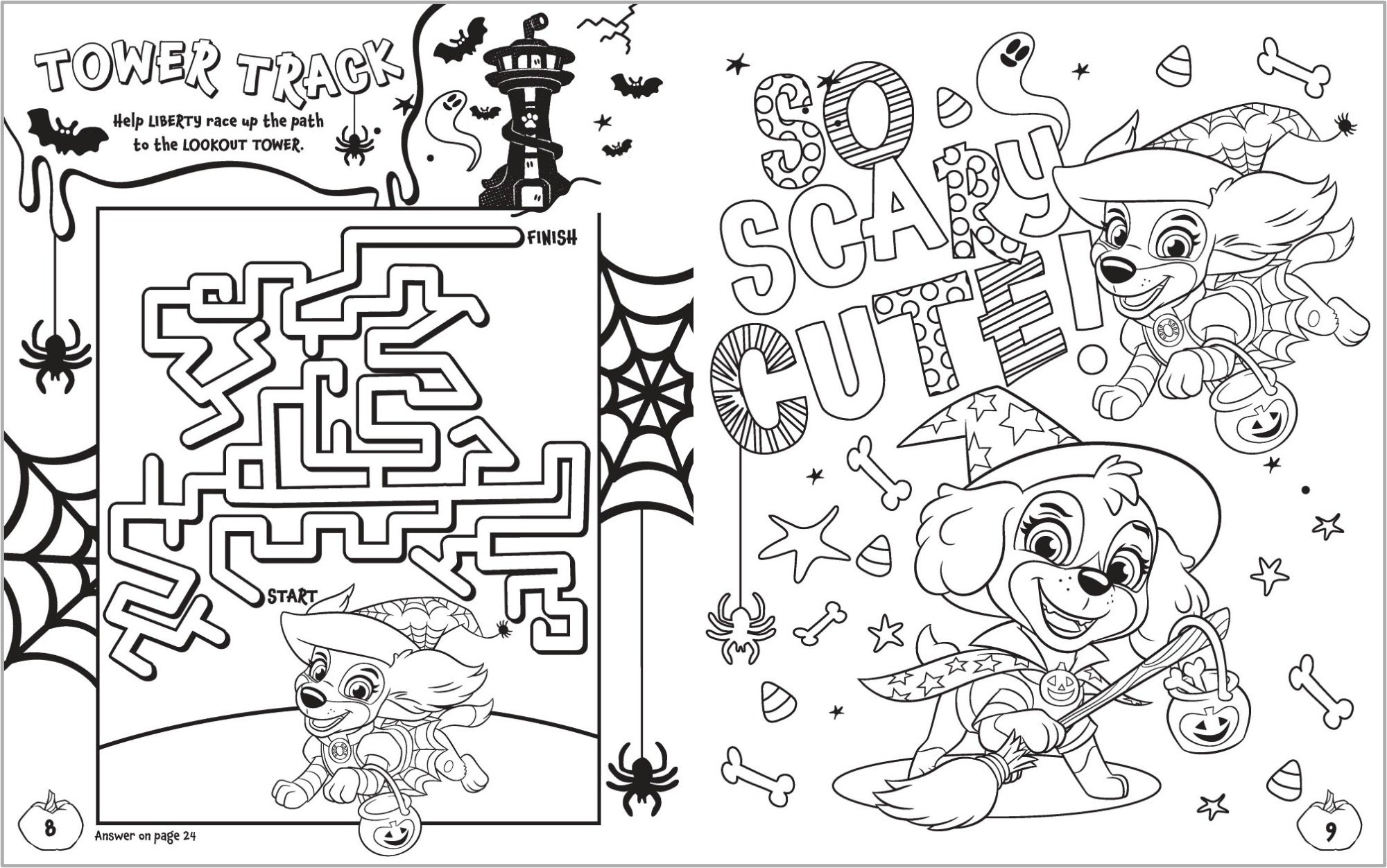 PAW Patrol - Halloween Activity Fun Pack - Trick or Pup Treat! — inside page 4