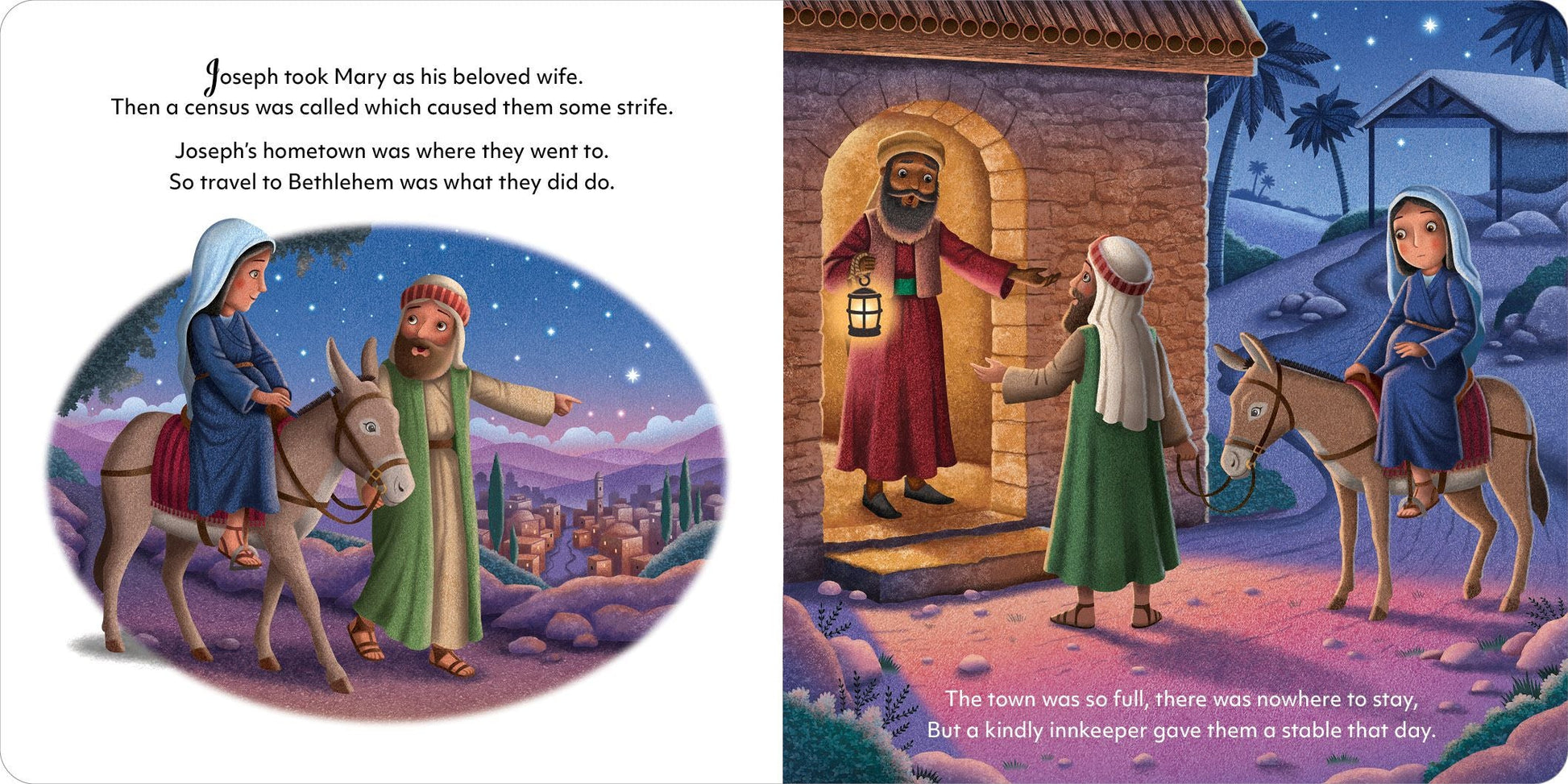 Story Time - Padded Board Book - The Nativity — inside page 7