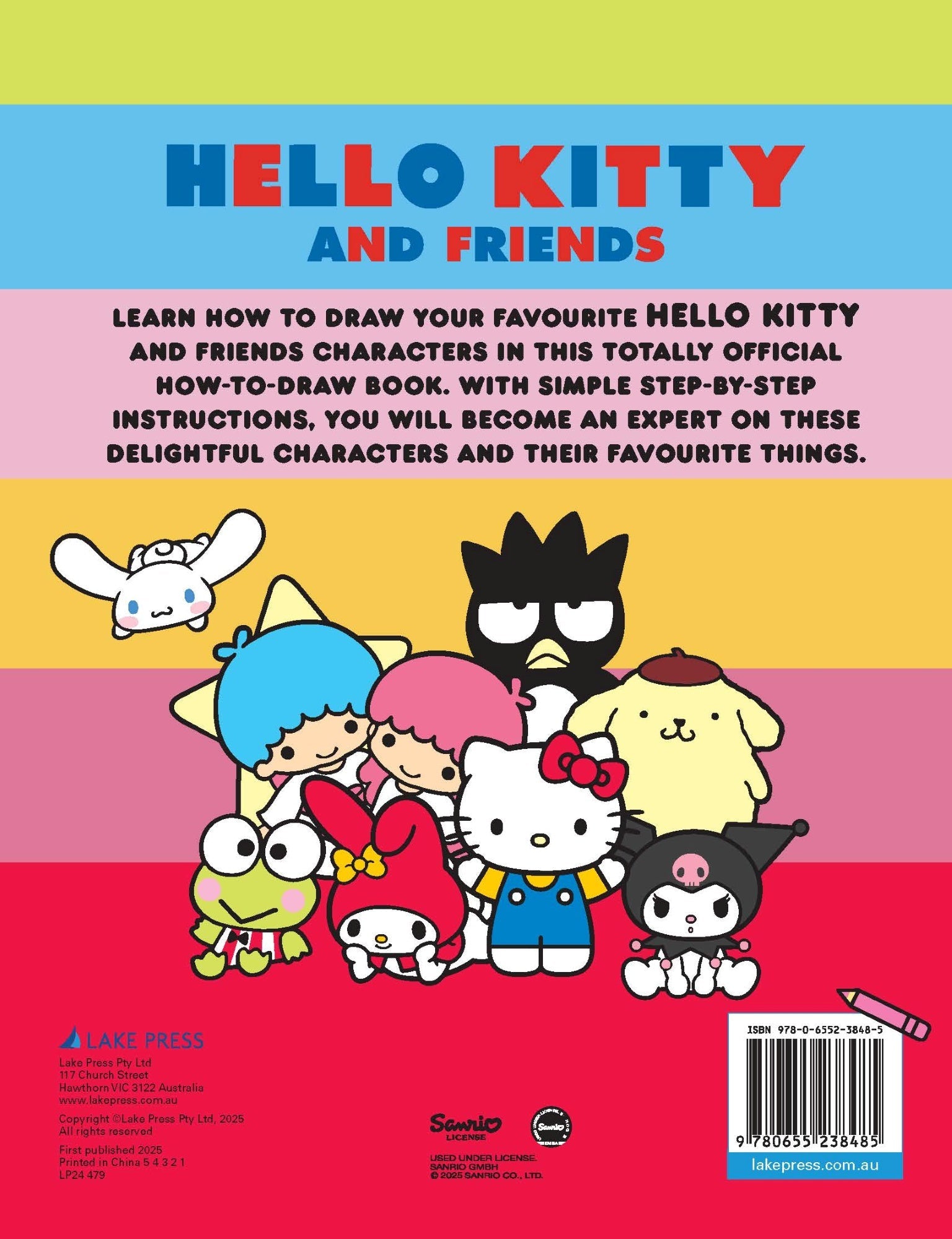 Hello Kitty and Friends - How to Draw — inside page 6