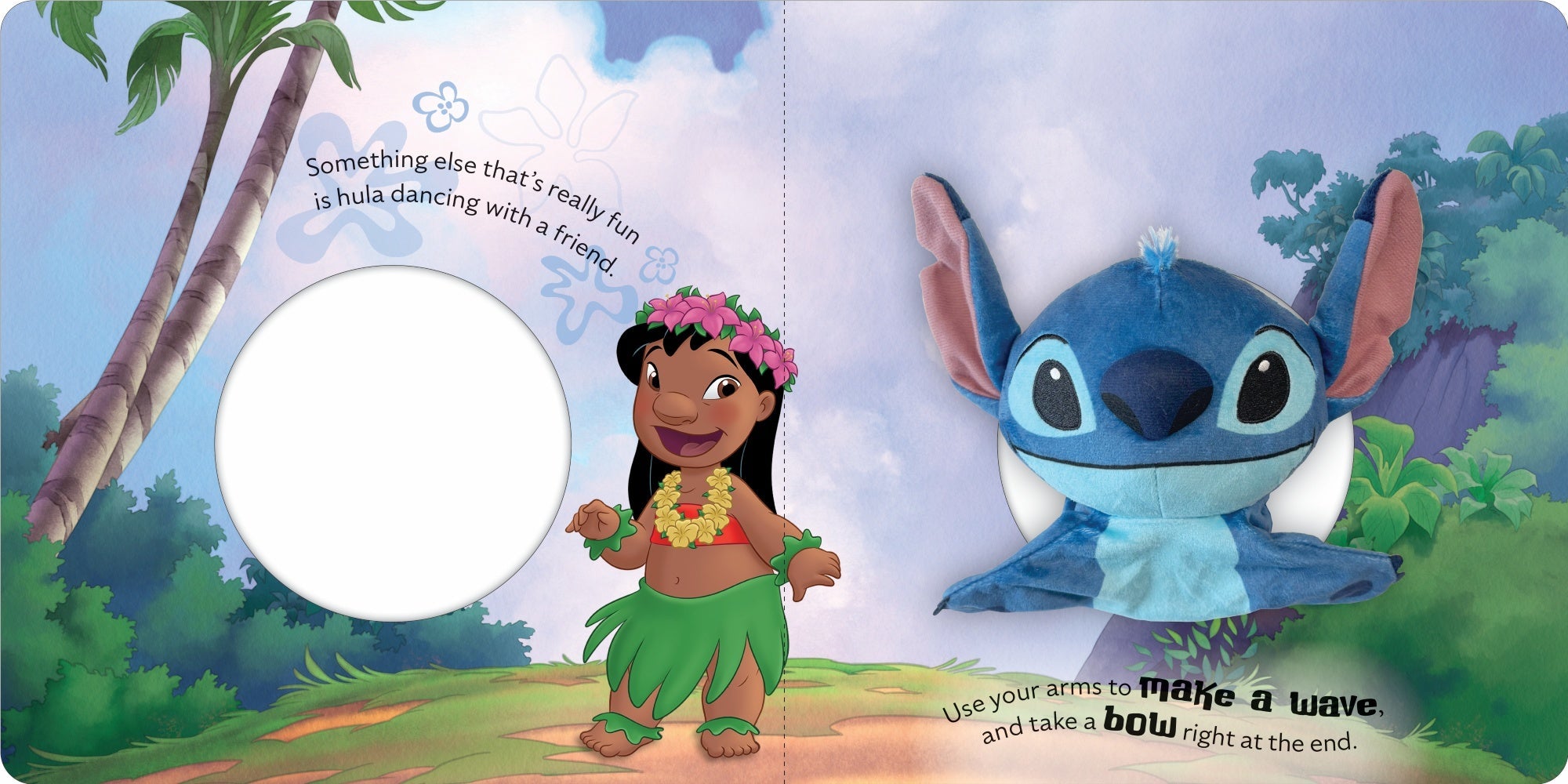 Disney Stitch - Hand Puppet Book — inside page 3