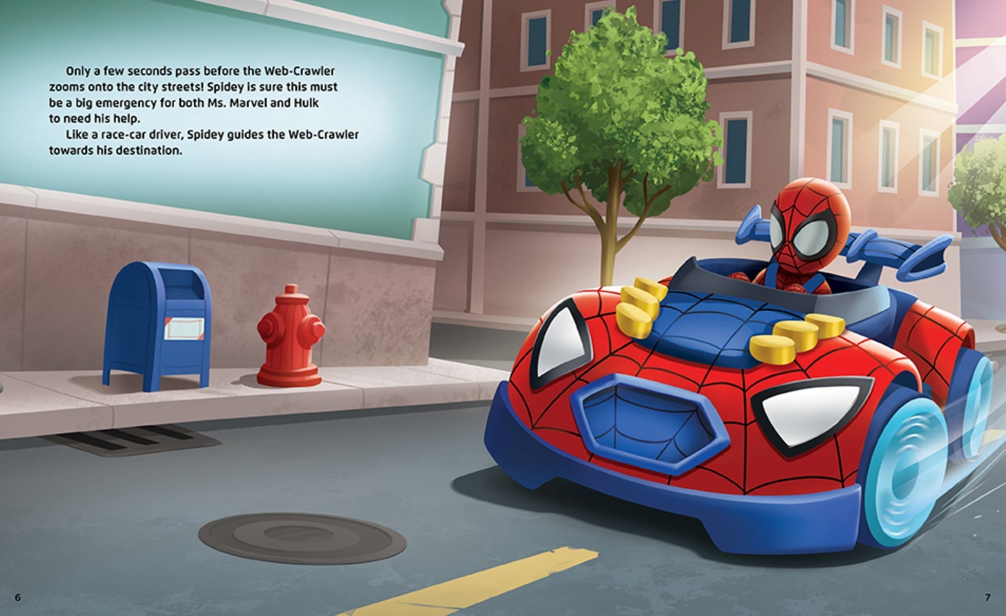 Spidey and His Amazing Friends - Collect-Me Book - Construction Destruction — inside page 4