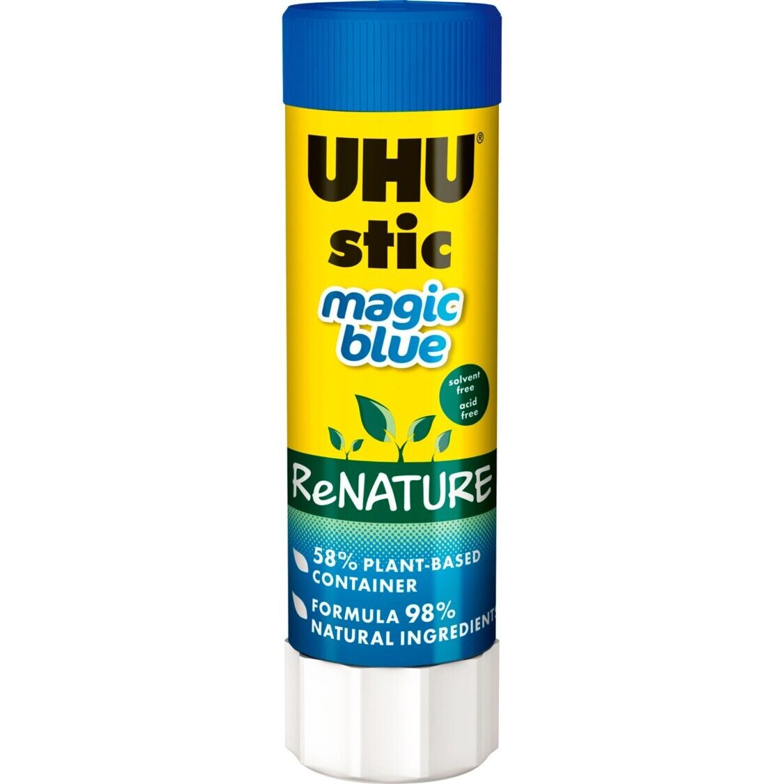Glue Uhu - 40g: Renature Stic Blue (Single)