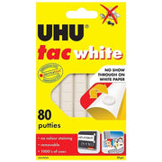 UHU Glue - U-Tac White 80's 50gm (Box of 12)