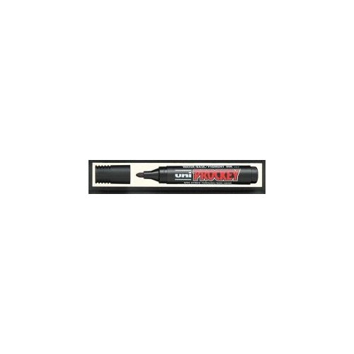 Uni-Ball Prockey Permanent Marker Bullet Tip 1.8mm - Black (Box of 12)