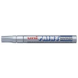 Uni-Ball Paint Marker PX-20 Medium Bullet Tip 2.8mm - Silver (Single)